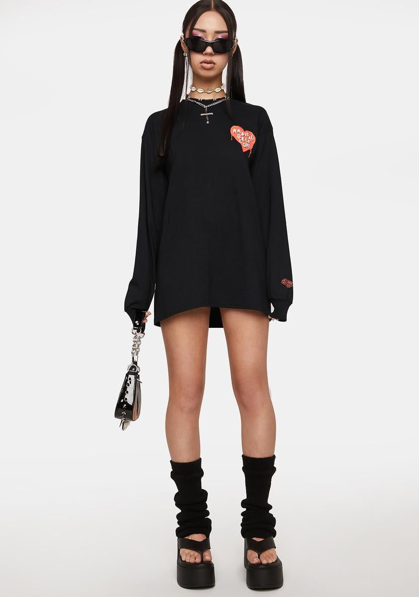 Radical Self Love Long Sleeve Tee sold by Dolls Kill product image thumbnail 4