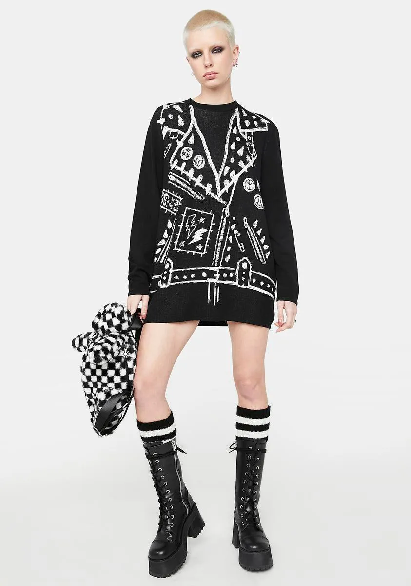 Argue With You Intarsia Sweater sold by Dolls Kill product image thumbnail 3