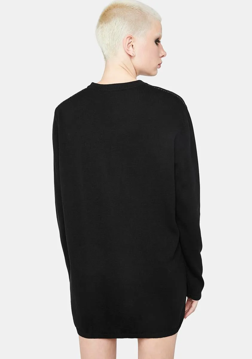 Argue With You Intarsia Sweater sold by Dolls Kill product image thumbnail 4