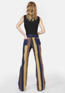 The Peace Train Flare Pants sold by Dolls Kill