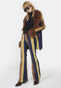 The Peace Train Flare Pants sold by Dolls Kill