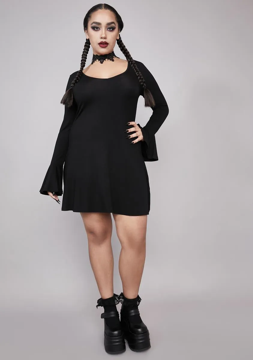 Plus The Worst Of Her Pentagram Dress sold by Dolls Kill product image thumbnail 3