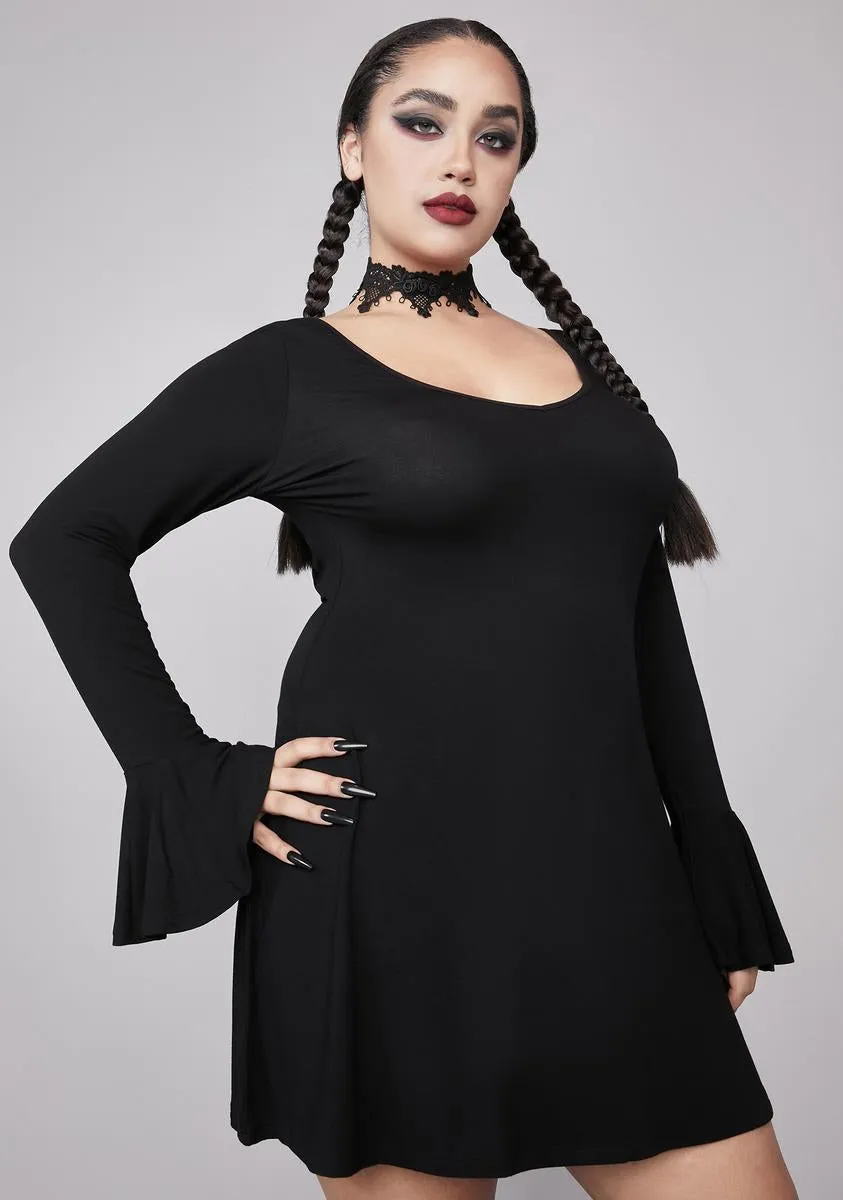 Plus The Worst Of Her Pentagram Dress sold by Dolls Kill product image thumbnail 4