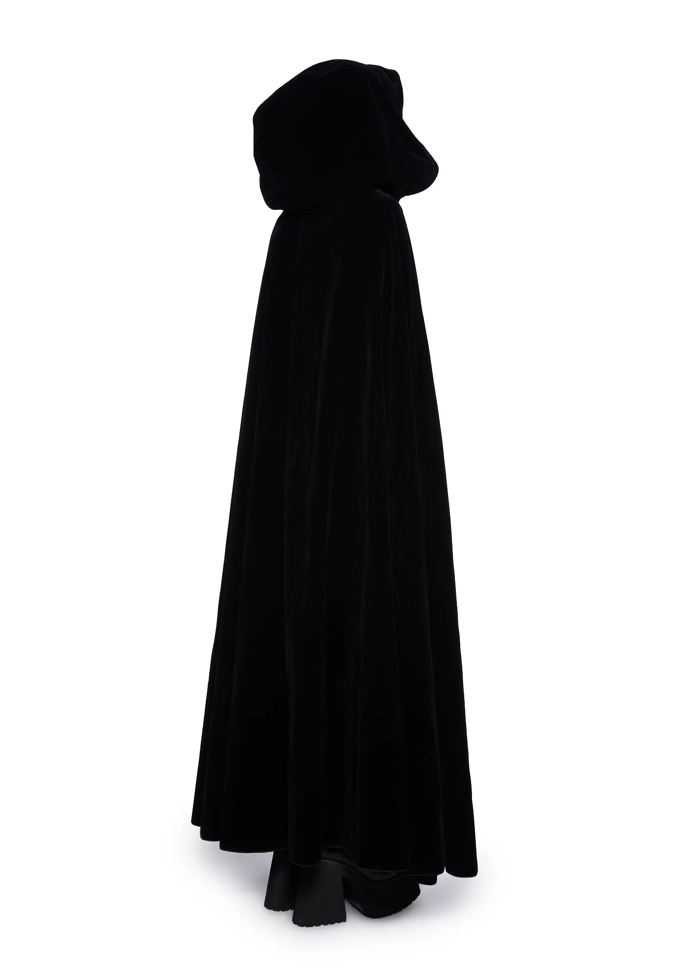 Crypt Crusader Velvet Cape sold by Dolls Kill product image thumbnail 4