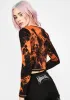 Fallen Phoenix Tie Dye Top sold by Dolls Kill
