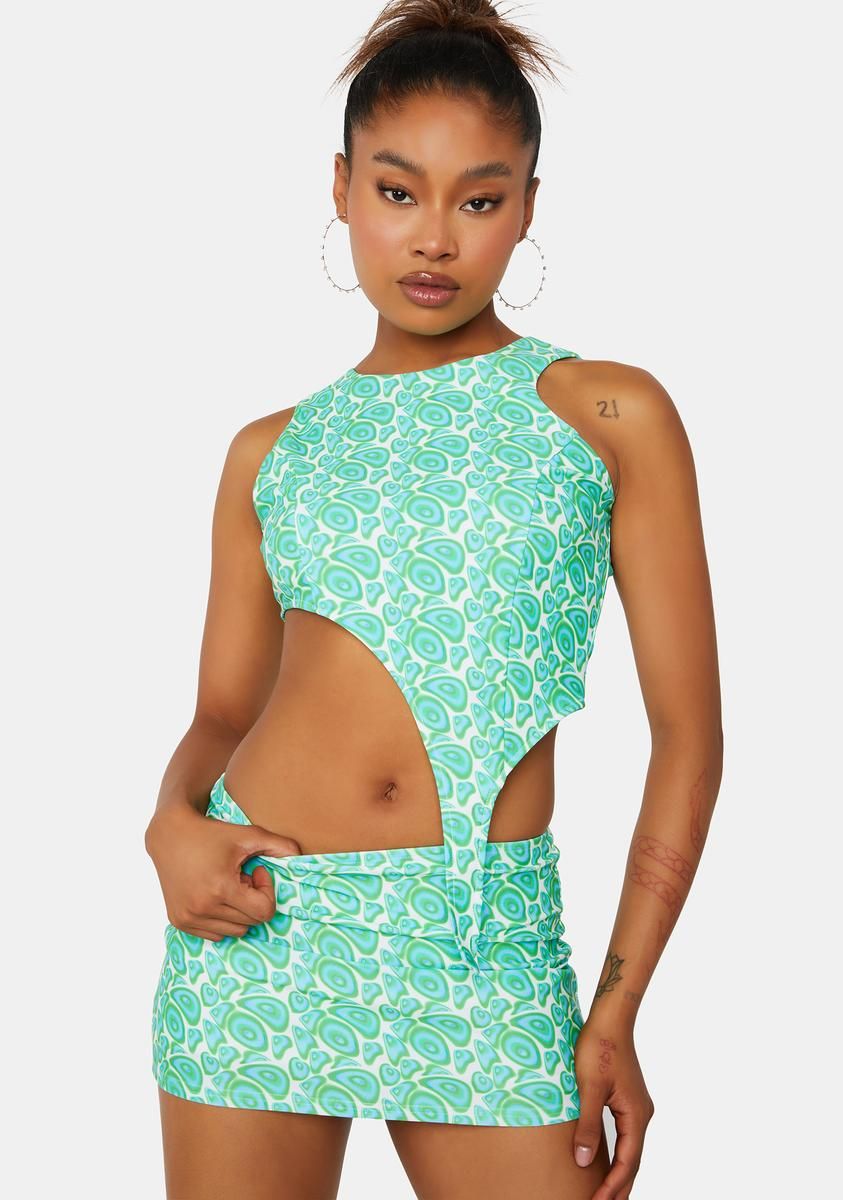 To Your Surprise Micro Mini Skirt sold by Dolls Kill product image thumbnail 2