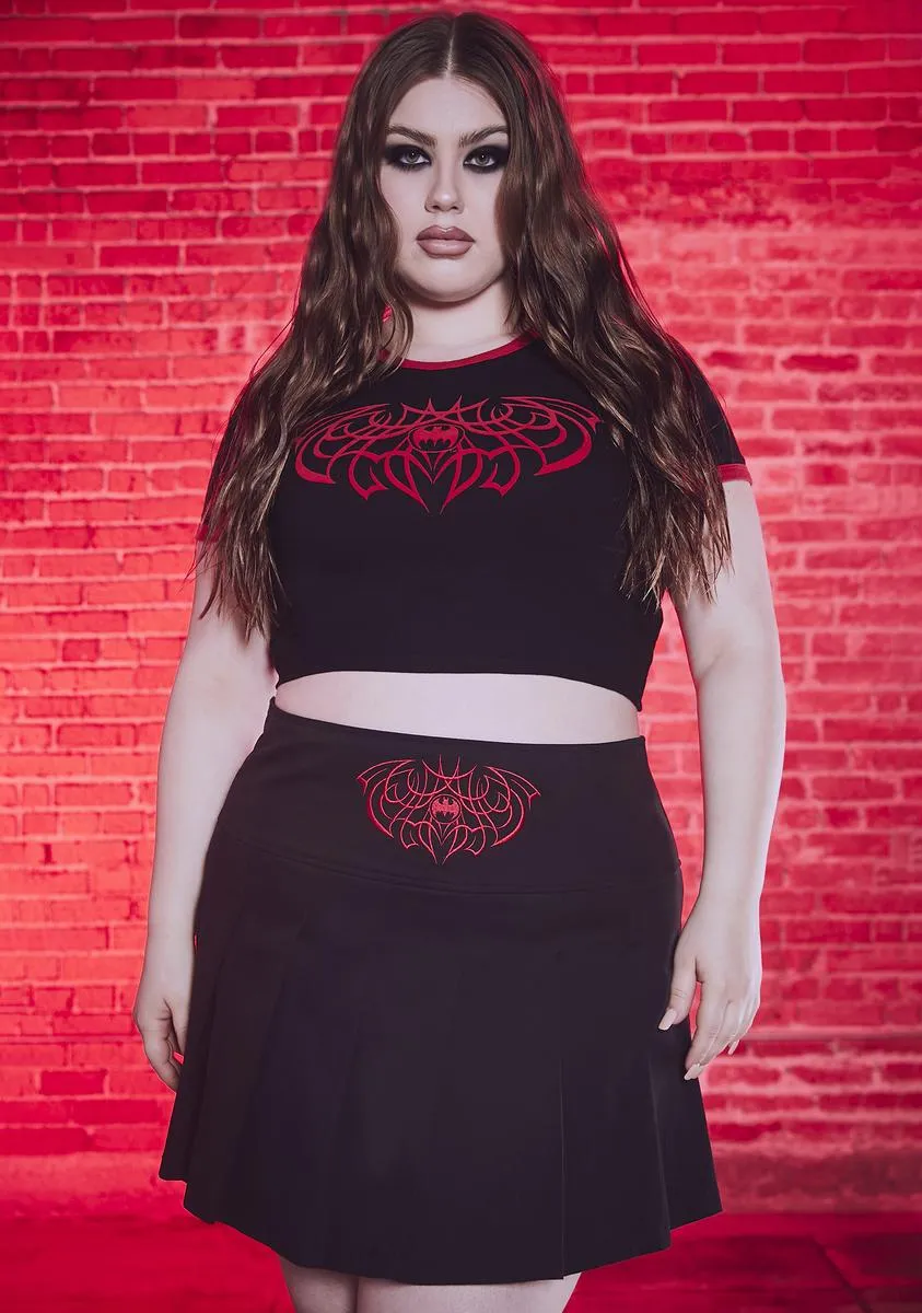 Plus You Summoned Me Pleated Mini Skirt sold by Dolls Kill product image thumbnail 2