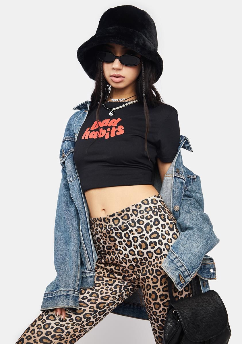 Bad Habits Shrunk Graphic Tee sold by Dolls Kill product image thumbnail 2