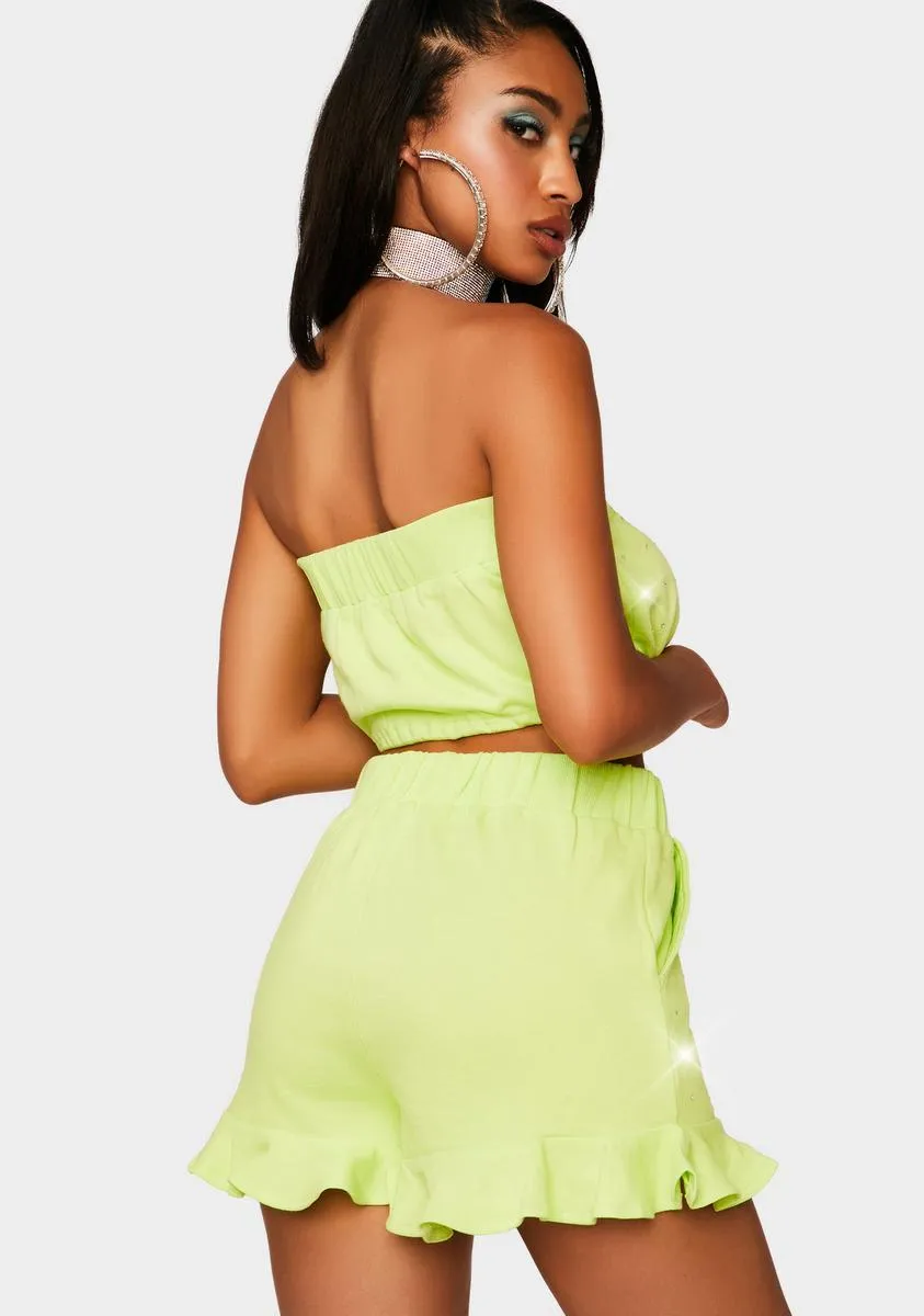 Lime Moonlight Sass Rhinestone Set sold by Dolls Kill product image thumbnail 4