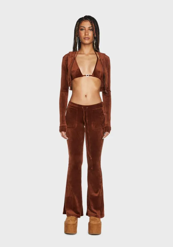 Get Stuff Done 3-Piece Velour Set sold by Dolls Kill
