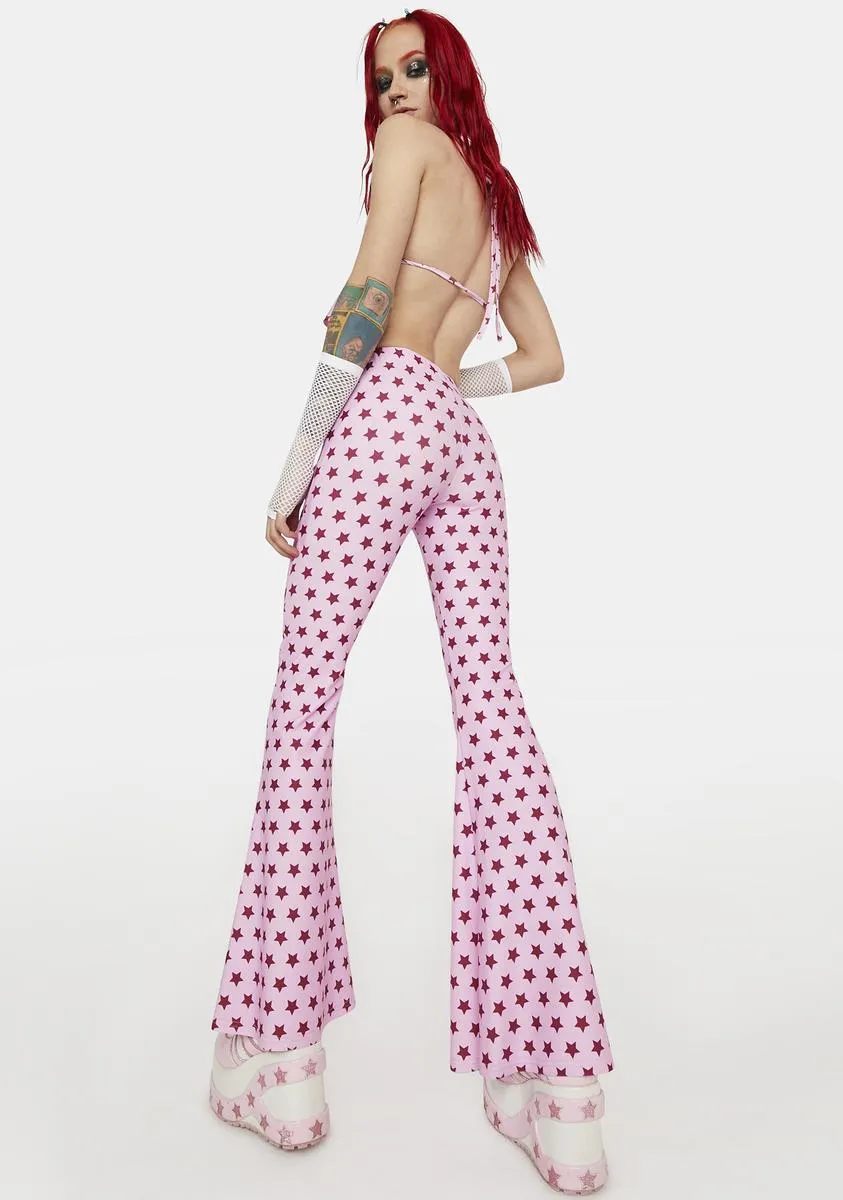 Starry Eyed Flare Pants sold by Dolls Kill product image thumbnail 4