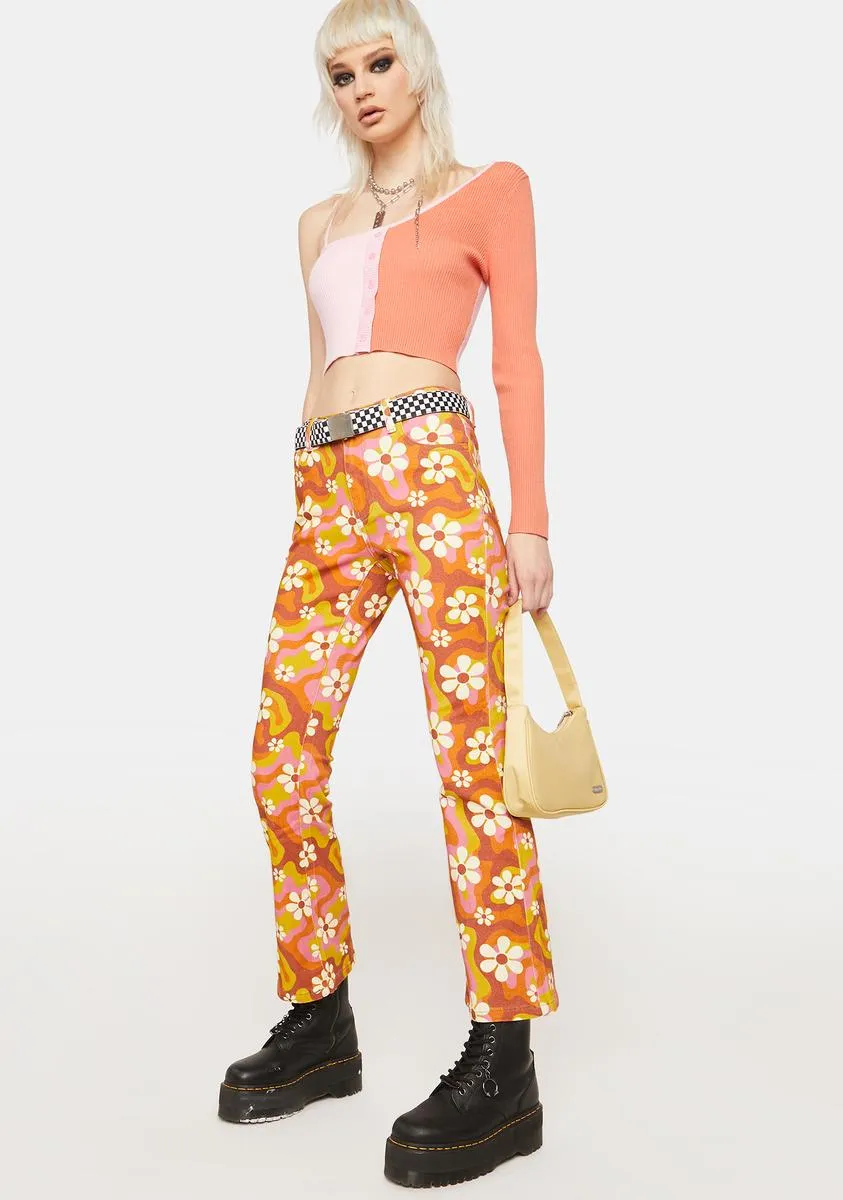 Not Afraid Of Changin' Flare Pants sold by Dolls Kill product image thumbnail 2