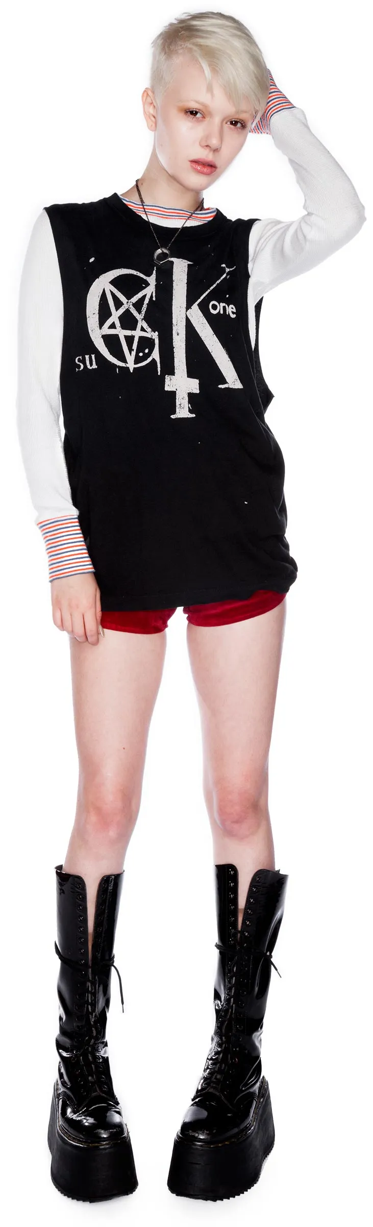 Suck One Tank sold by Dolls Kill