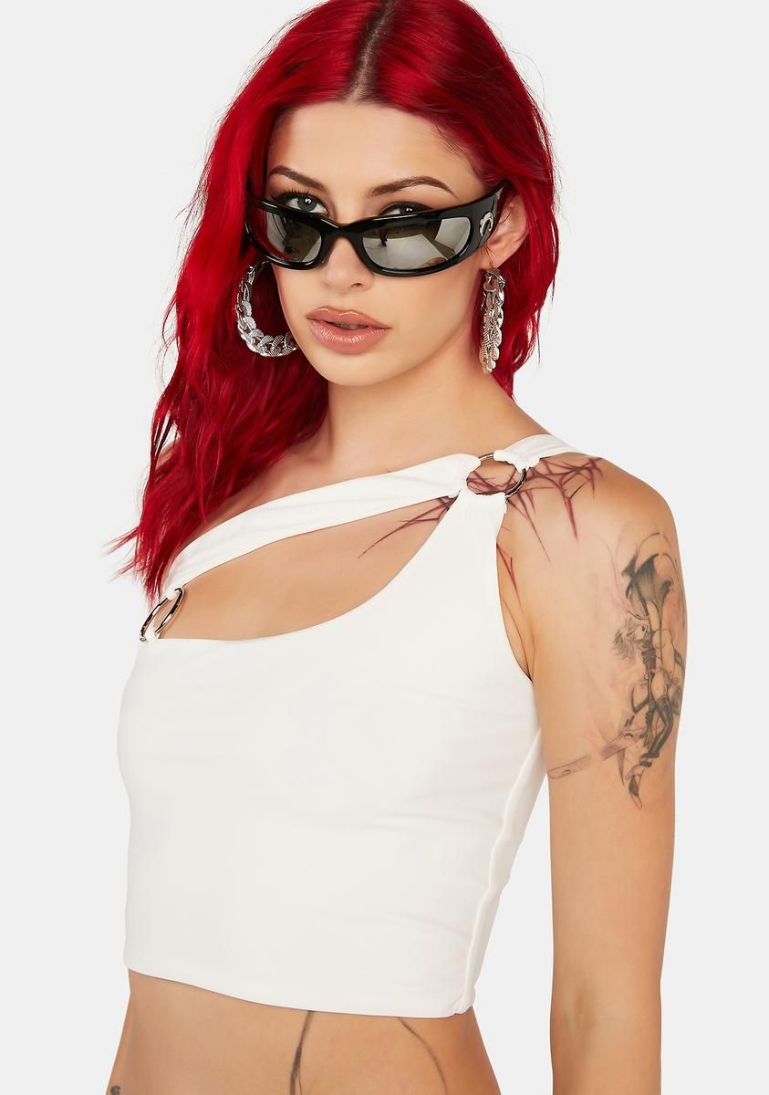 Valuka One-Shoulder Top sold by Dolls Kill product image thumbnail 2