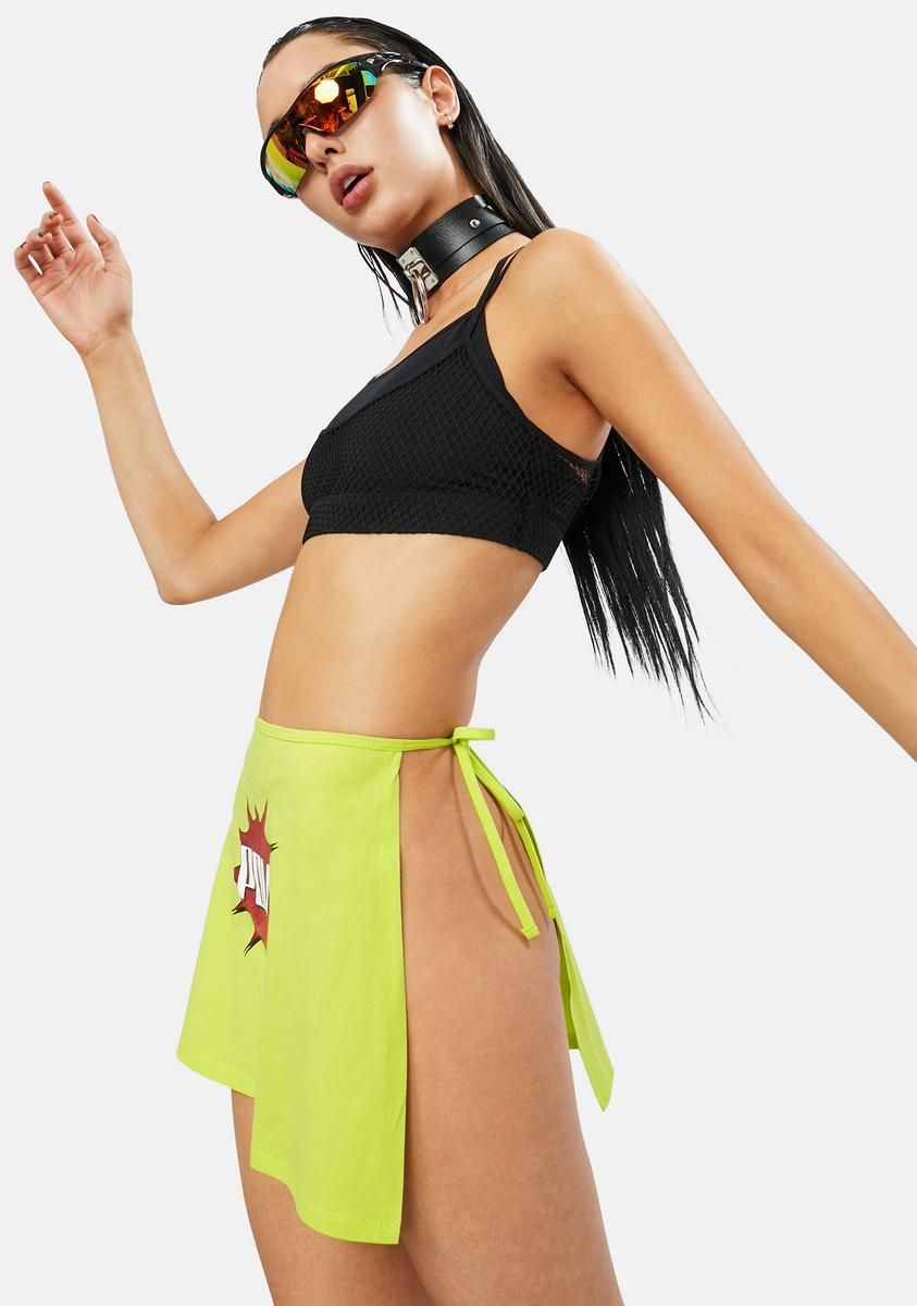 Double Whammy Mini Skirt sold by Dolls Kill product image thumbnail 2