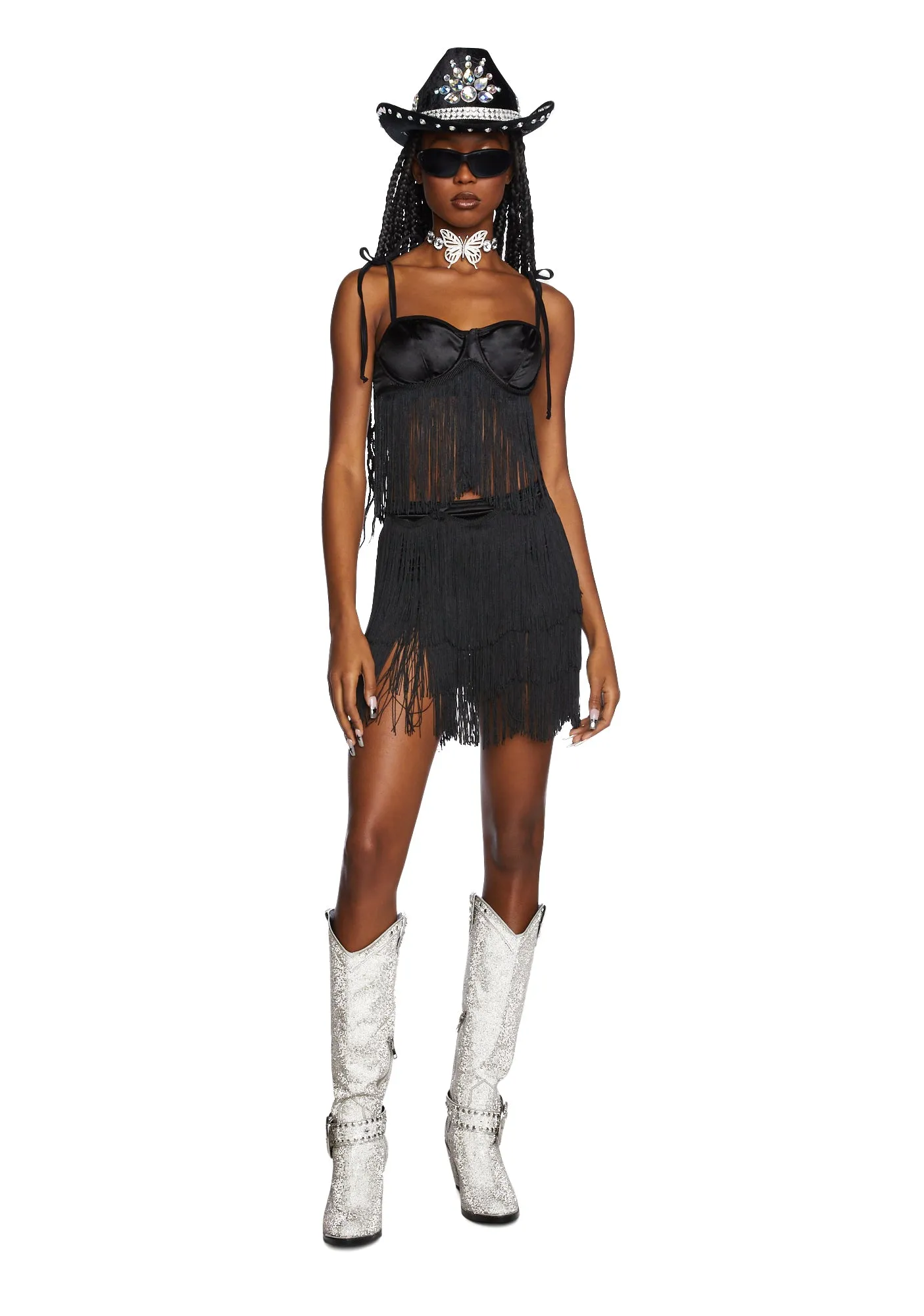 Divine At Dusk Fringe Top sold by Dolls Kill product image thumbnail 2