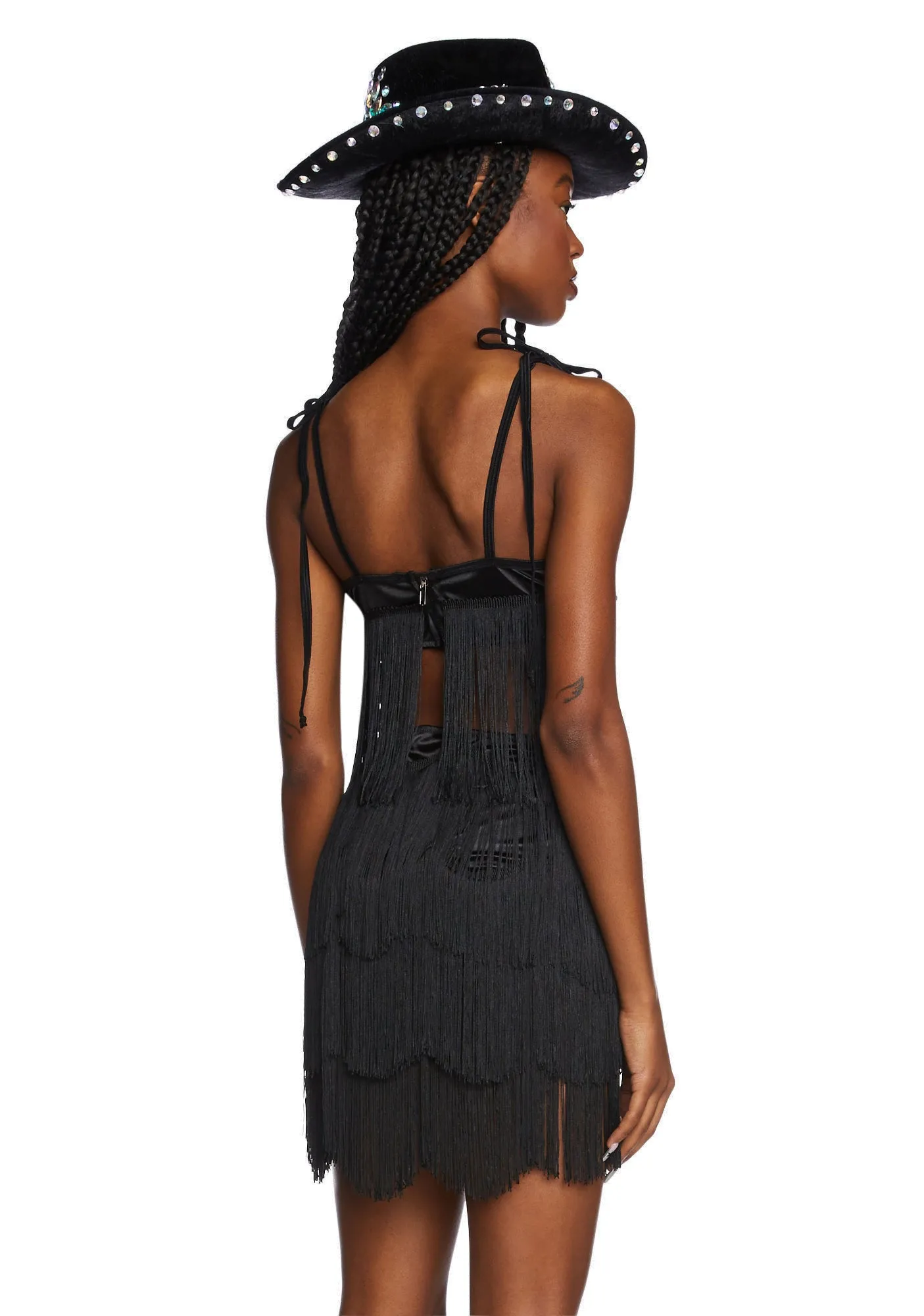 Divine At Dusk Fringe Top sold by Dolls Kill product image thumbnail 4