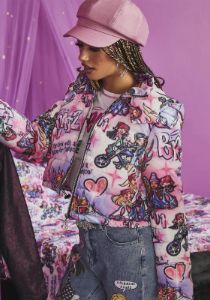 Hot N' Unbothered Puffer Jacket sold by Dolls Kill