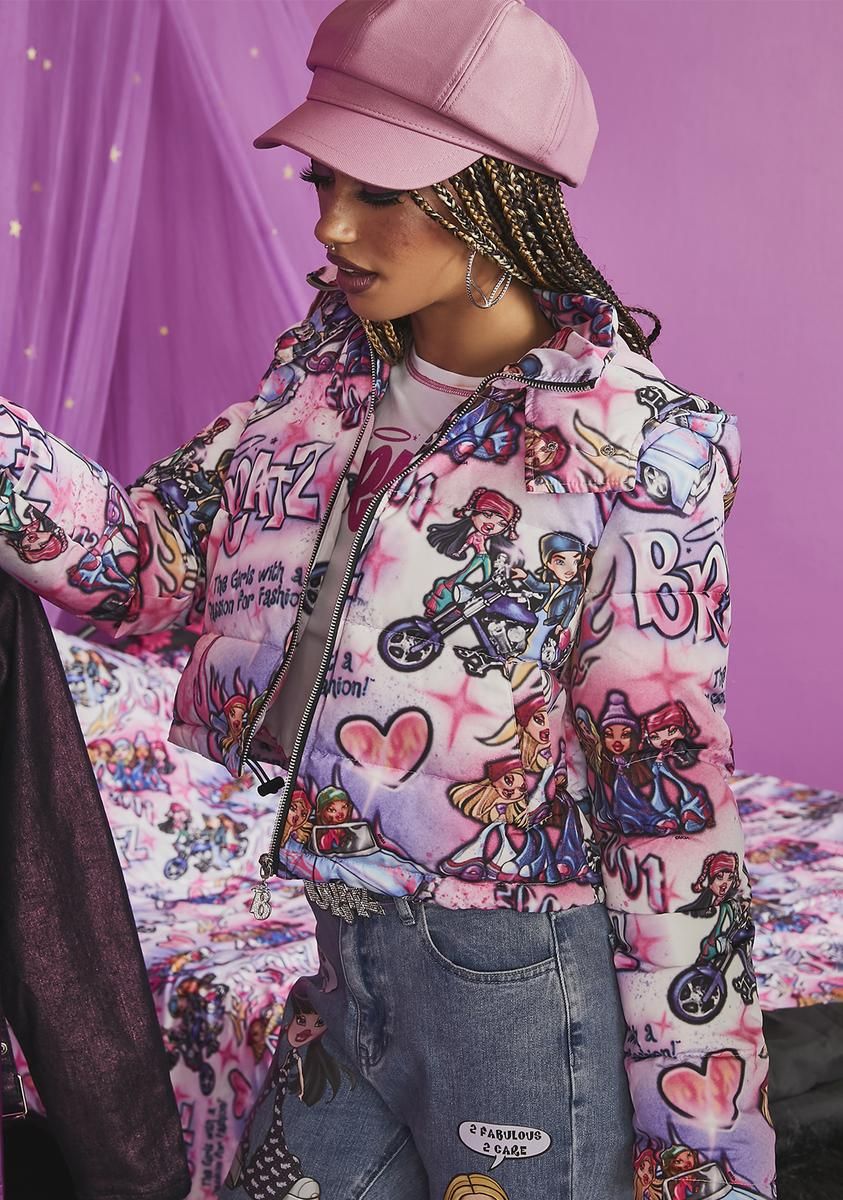 Hot N' Unbothered Puffer Jacket sold by Dolls Kill product image thumbnail 2