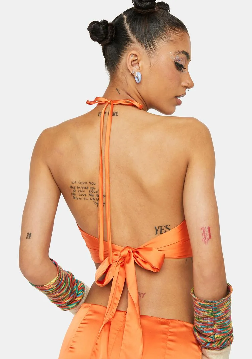 Summer Evenings Halter Top sold by Dolls Kill product image thumbnail 4