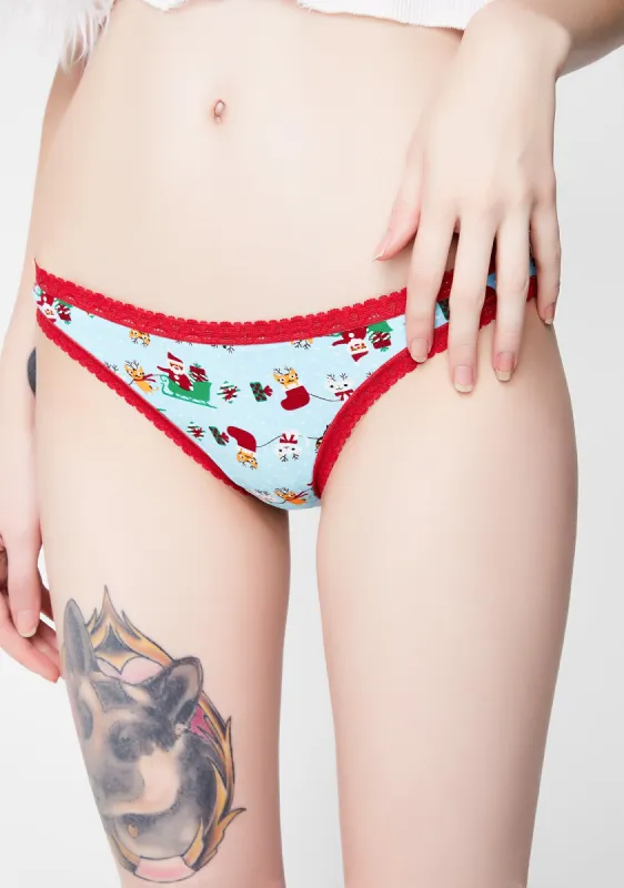 Sleigh Kitty Panty sold by Dolls Kill