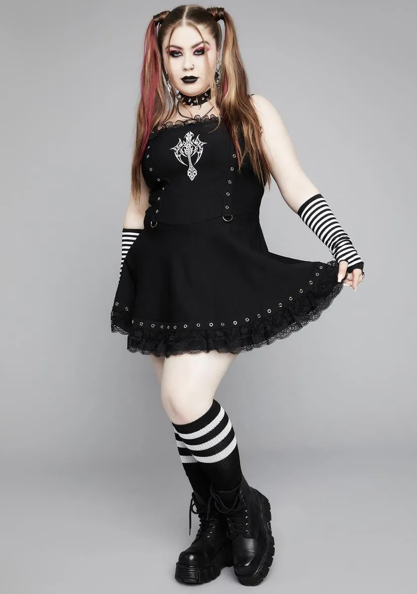 Plus Unholy Soul Fit & Flare Dress sold by Dolls Kill product image thumbnail 3