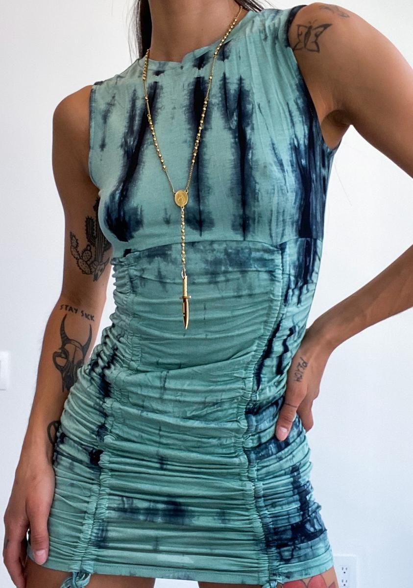 Vacation Day Tie Dye Dress sold by Dolls Kill product image thumbnail 2