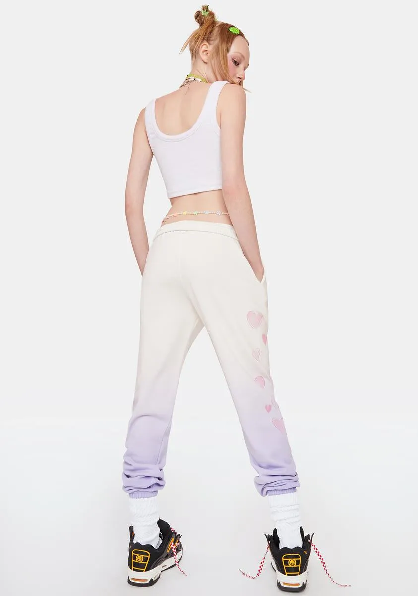 Love On Ice Graphic Sweatpants sold by Dolls Kill product image thumbnail 4