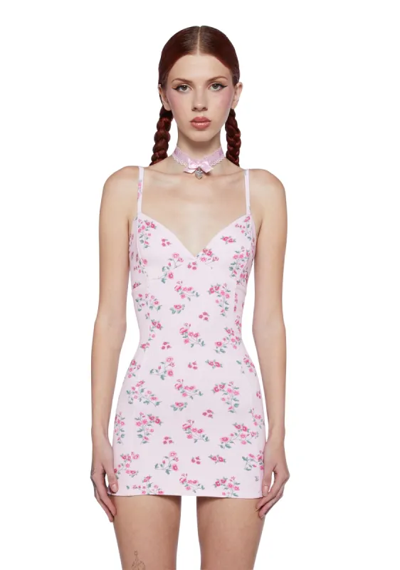 Sunset Kisses Mini Dress sold by Dolls Kill