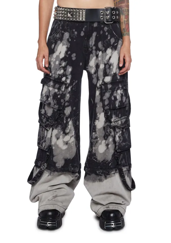 Breaking Molds Wide Leg Pants sold by Dolls Kill
