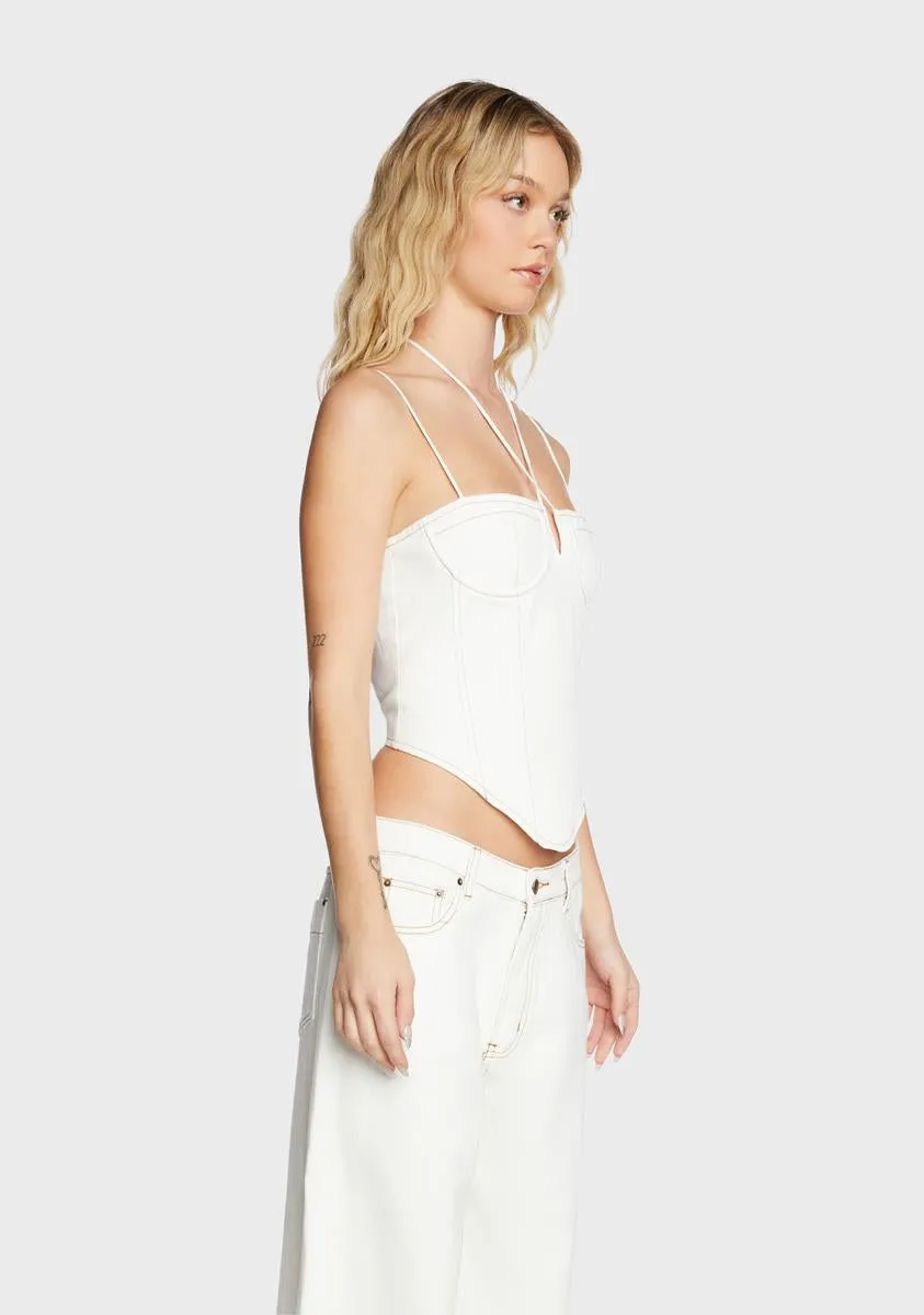 Pearl Del Gato Corset Top sold by Dolls Kill product image thumbnail 3