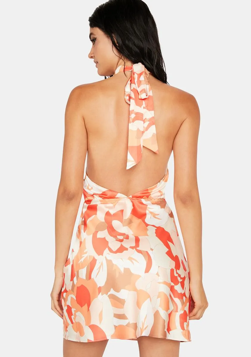 It's All Alright Satin Mini Dress sold by Dolls Kill product image thumbnail 4