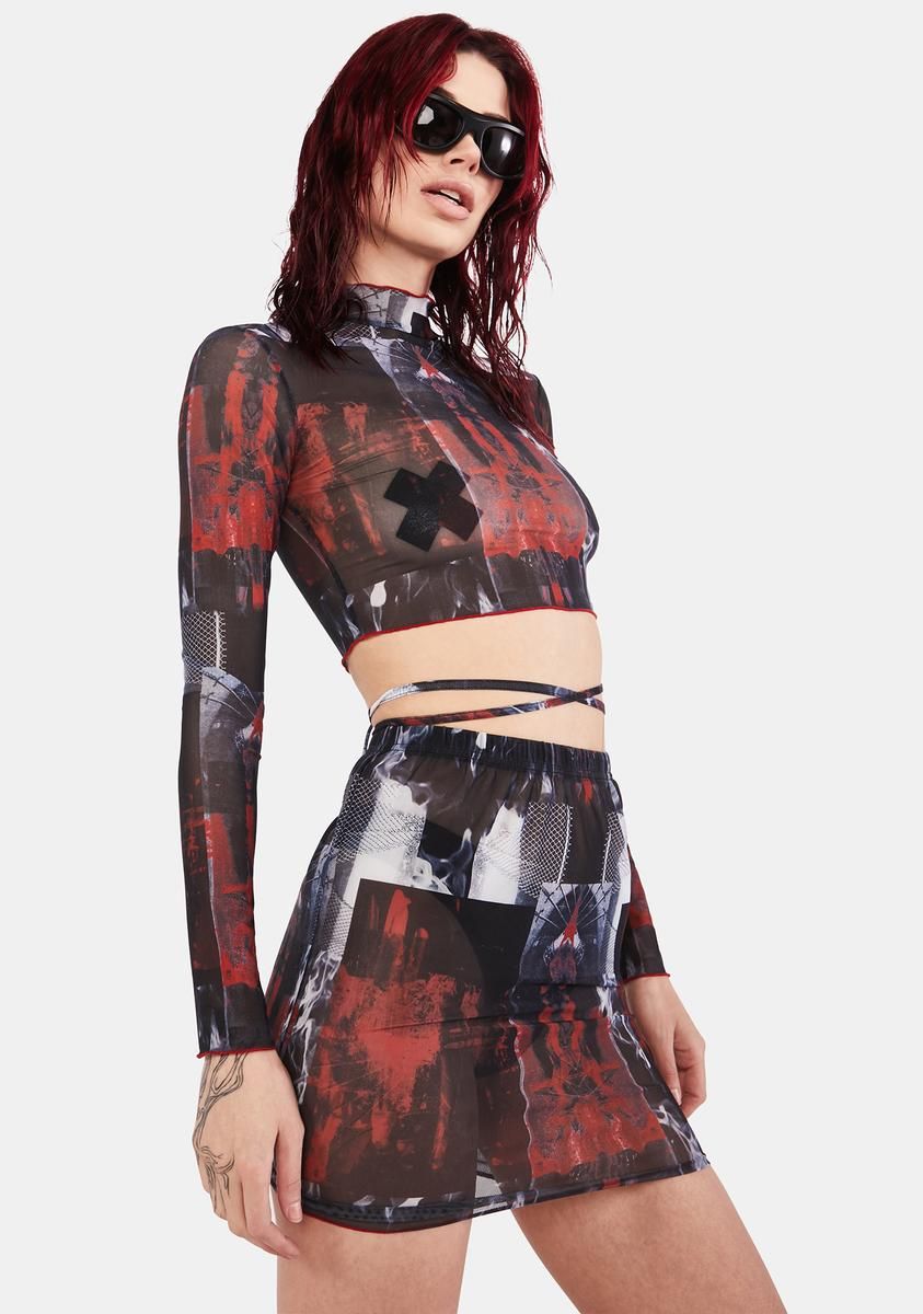 Heresy Skirt Set sold by Dolls Kill product image thumbnail 2