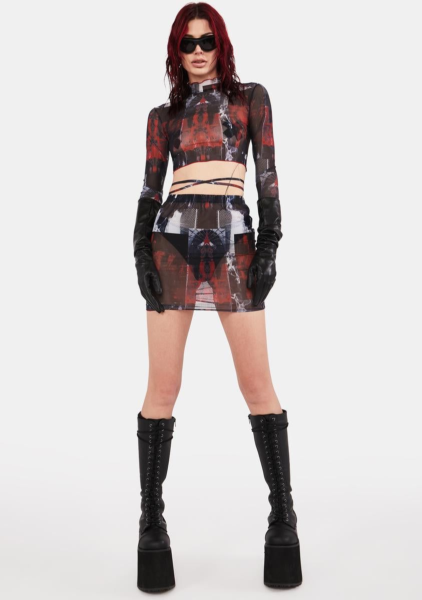 Heresy Skirt Set sold by Dolls Kill product image thumbnail 3