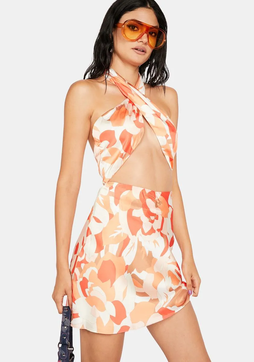 It's All Alright Satin Mini Dress sold by Dolls Kill product image thumbnail 2