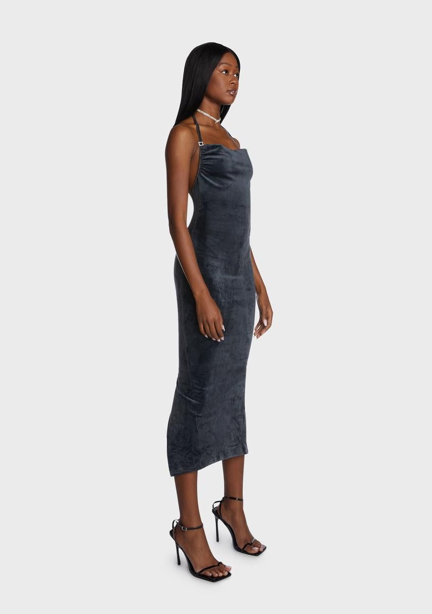 Smoke Never End Maxi Dress sold by Dolls Kill product image thumbnail 4
