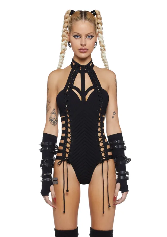 Rude Awakening Bodysuit sold by Dolls Kill