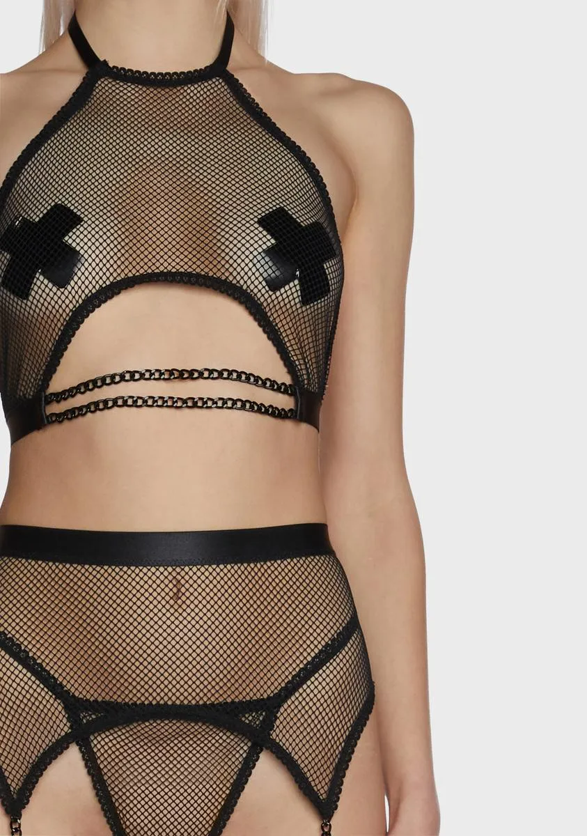 Complete Domination Lingerie Set sold by Dolls Kill product image thumbnail 2