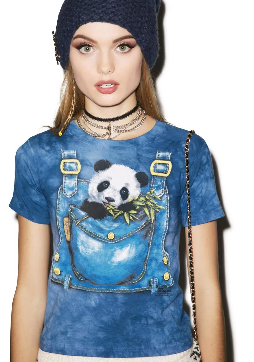 Panda in Overalls Top sold by Dolls Kill