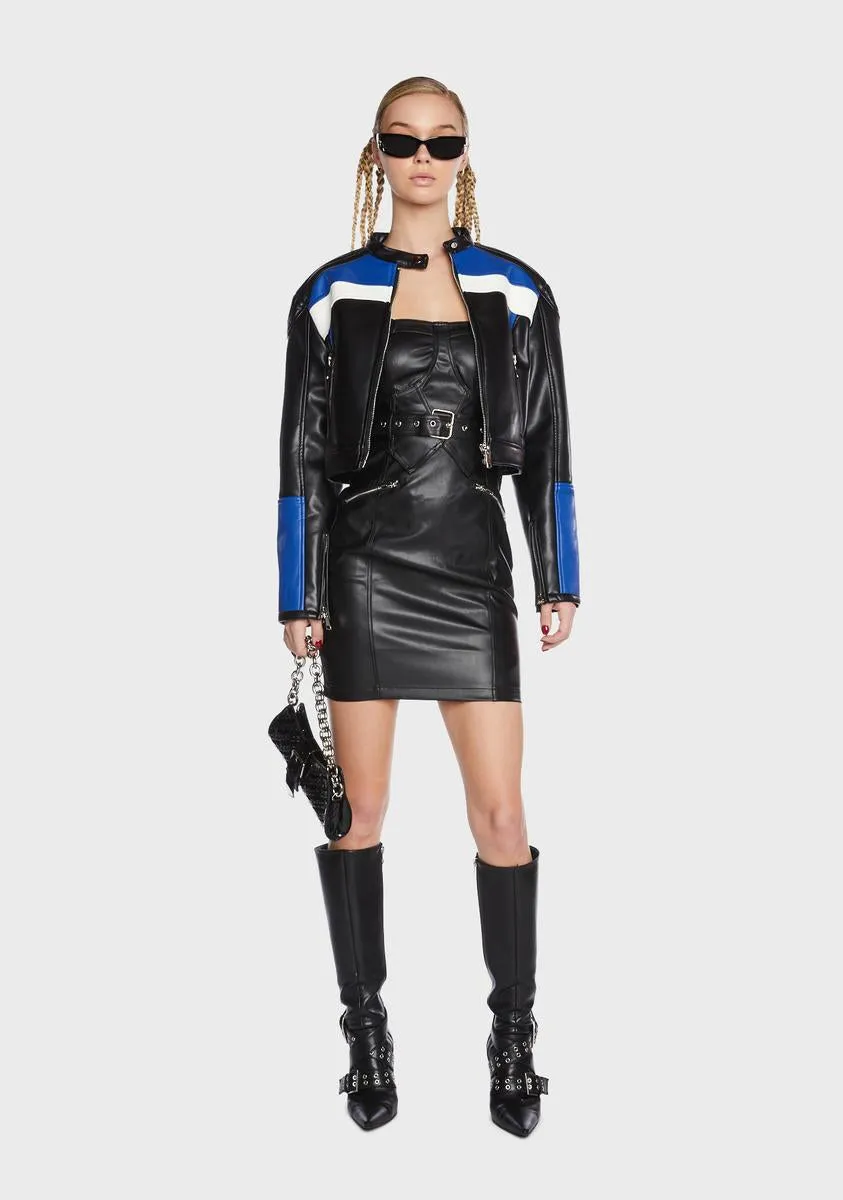 Midnight Expect The Unexpected Mini Dress sold by Dolls Kill product image thumbnail 4