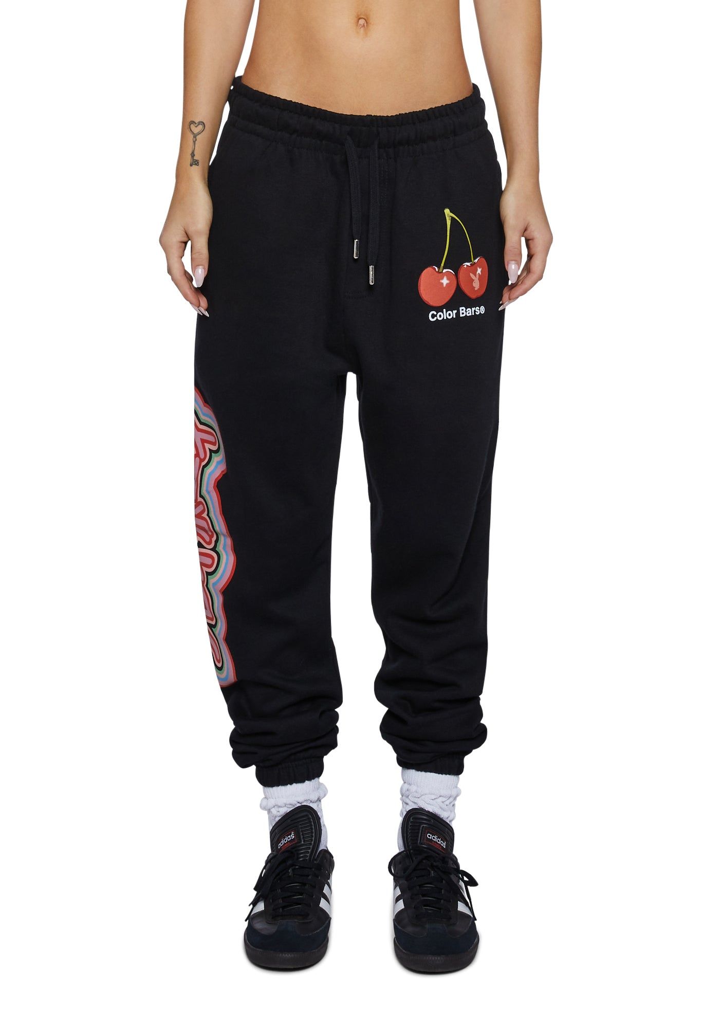 x Playboy Tokyo Outline Sweatpants sold by Dolls Kill