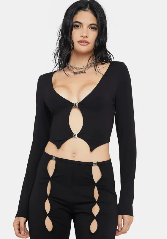 Micah Cut-Out Top sold by Dolls Kill