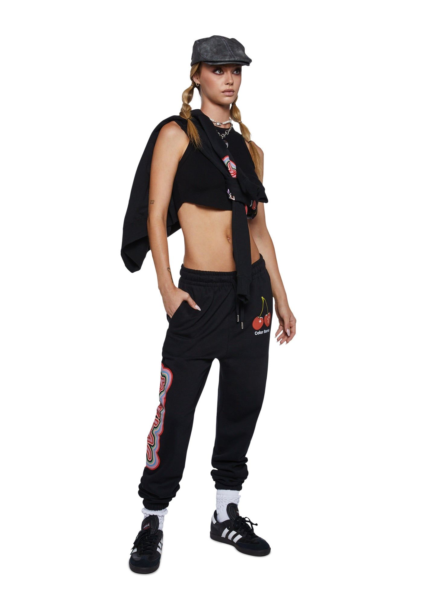 x Playboy Tokyo Outline Sweatpants sold by Dolls Kill product image thumbnail 2