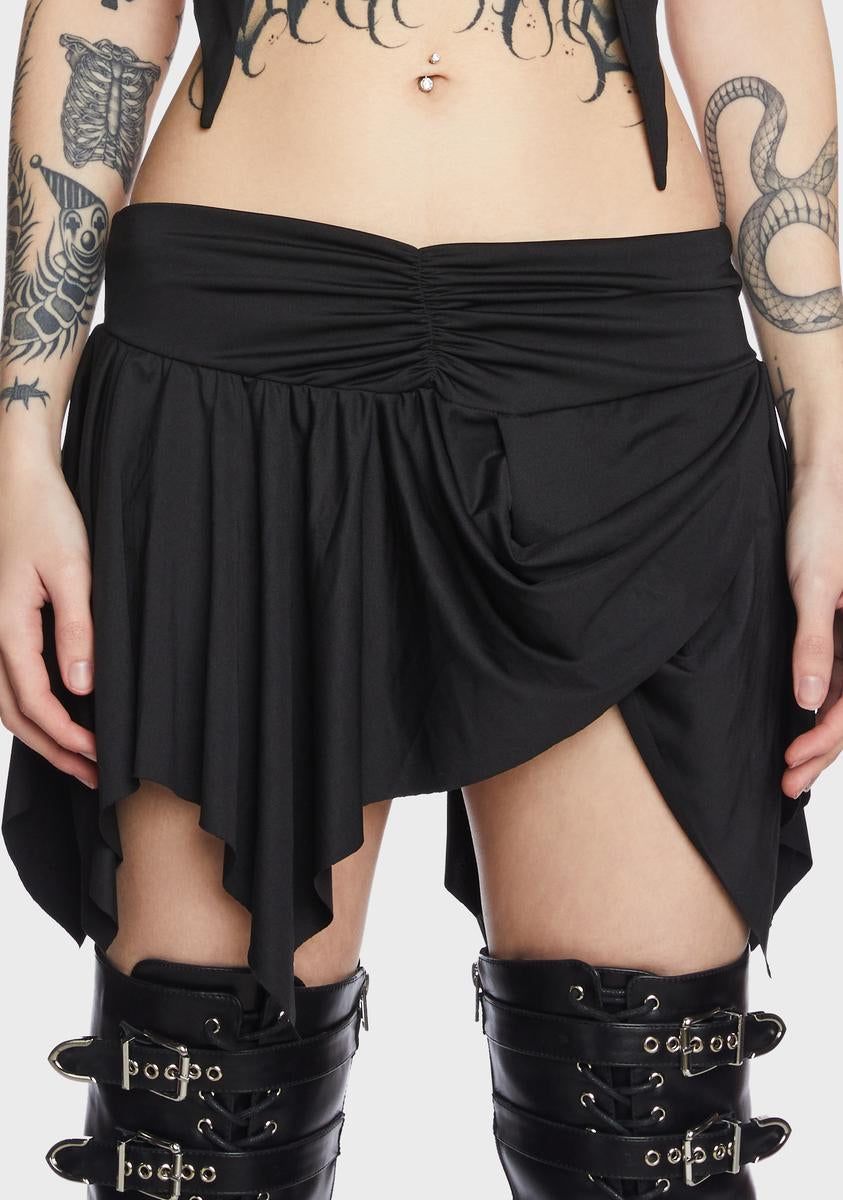 Bitch Mini Skirt sold by Dolls Kill product image thumbnail 2