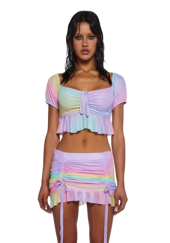 Sweet Nectar Crop Top sold by Dolls Kill