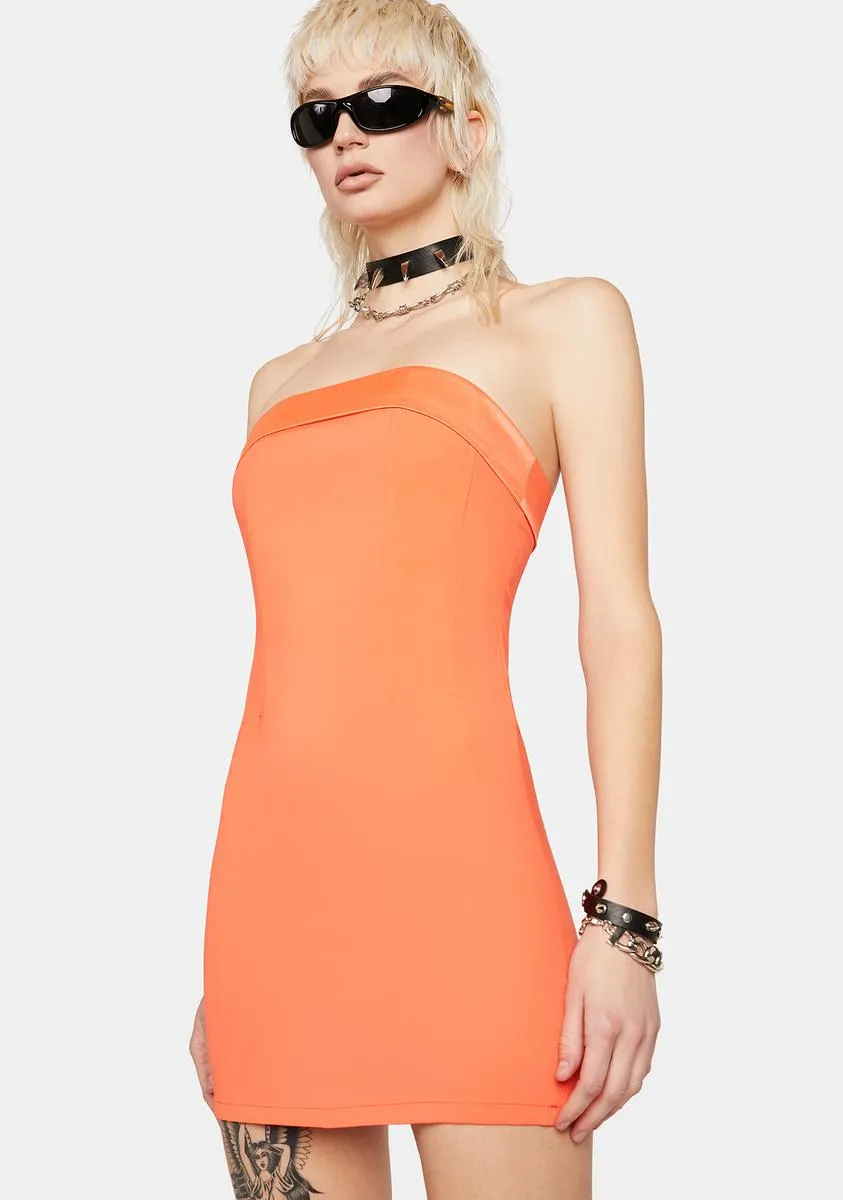 Bitter Some Hearts Strapless Bodycon Dress sold by Dolls Kill product image thumbnail 2