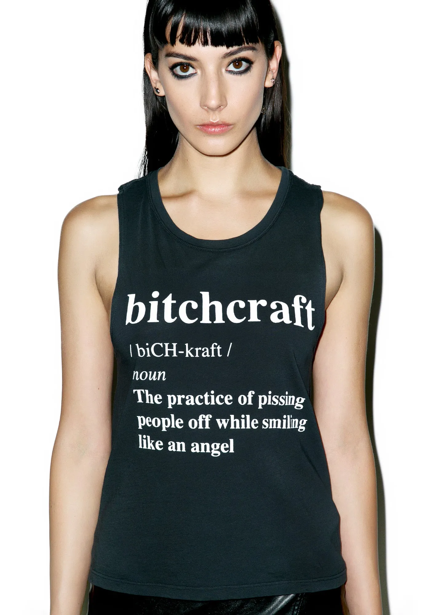 Bitchcraft Muscle Tank sold by Dolls Kill product image thumbnail 4