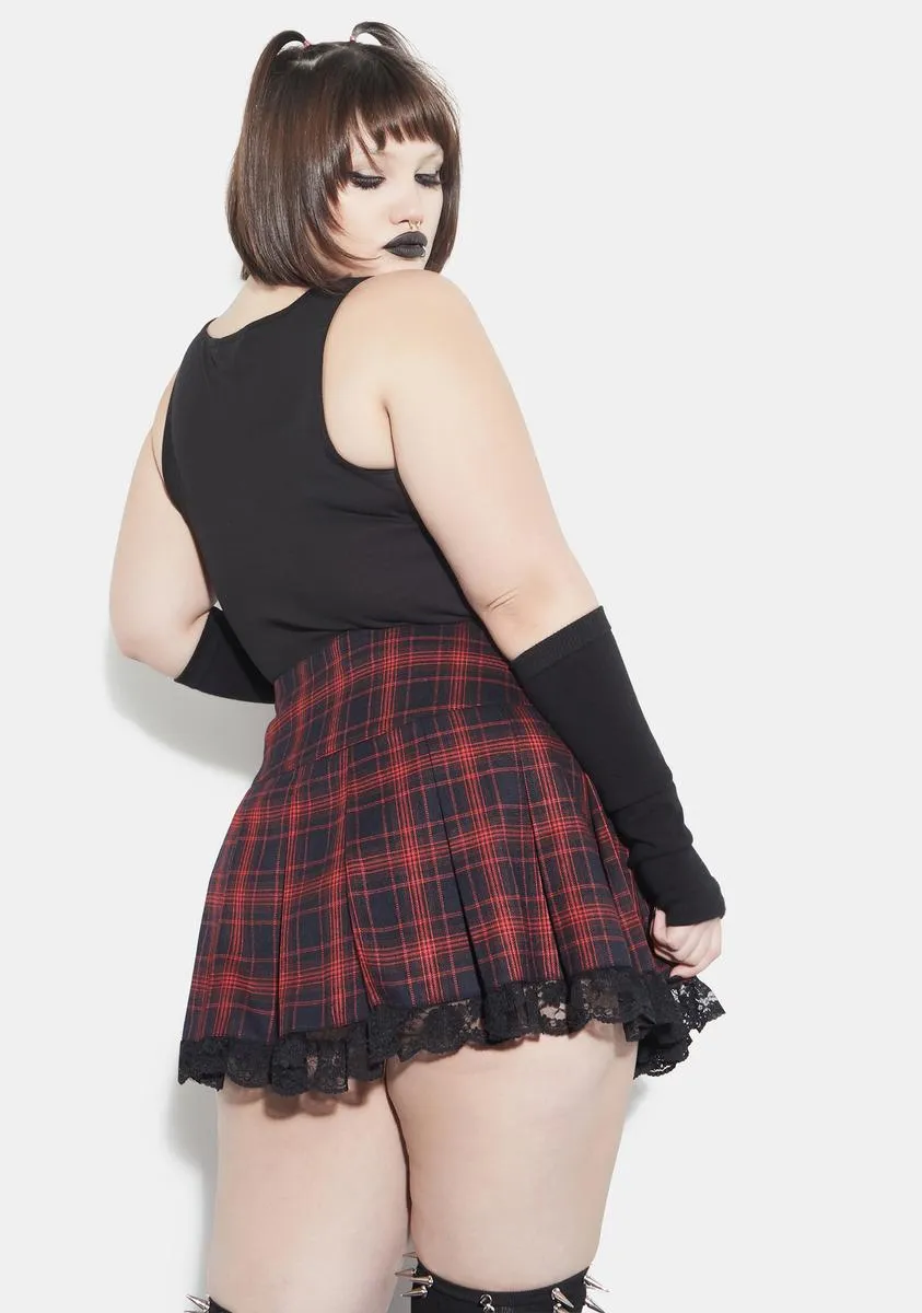 Hot Love Riot Crop Tank sold by Dolls Kill product image thumbnail 4