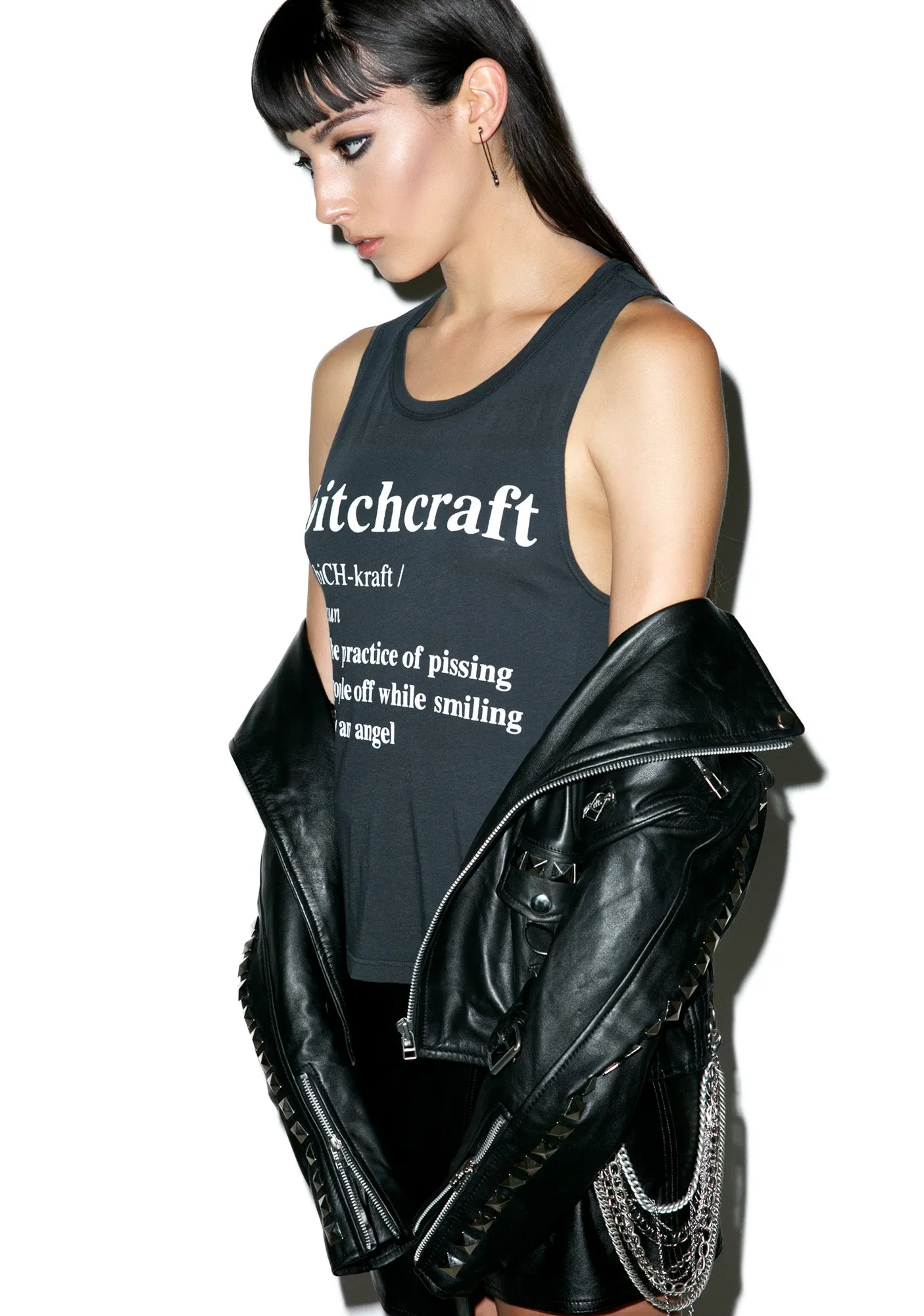 Bitchcraft Muscle Tank sold by Dolls Kill product image thumbnail 2