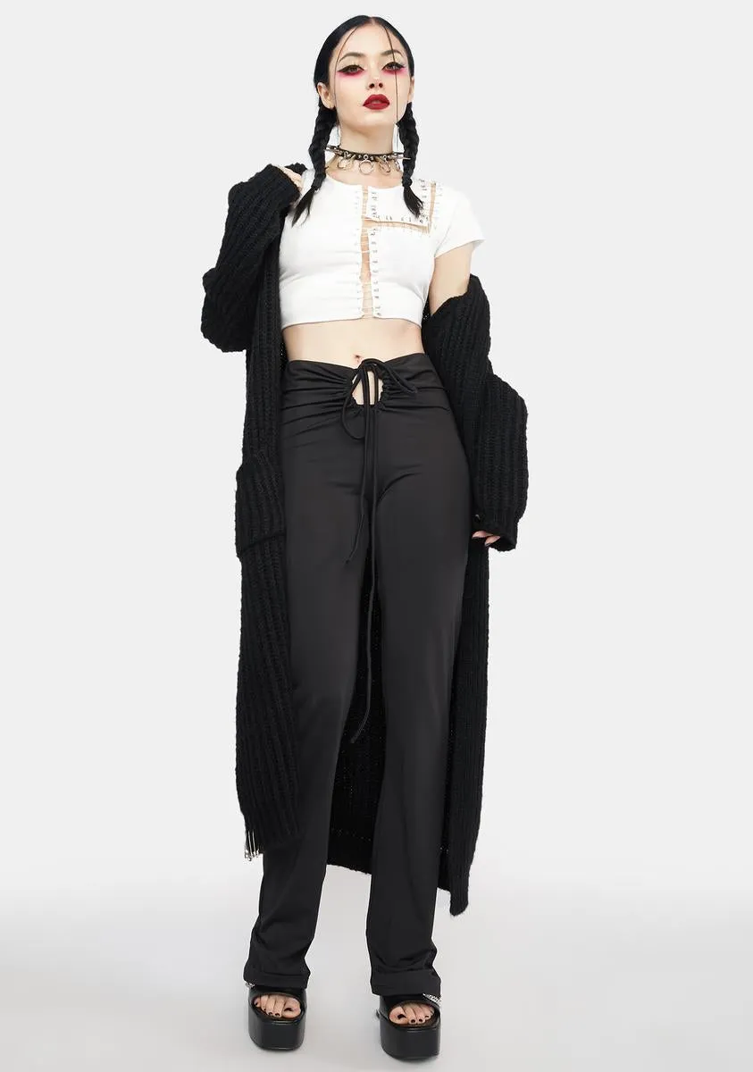 Like A Babe Tie Pants sold by Dolls Kill product image thumbnail 3